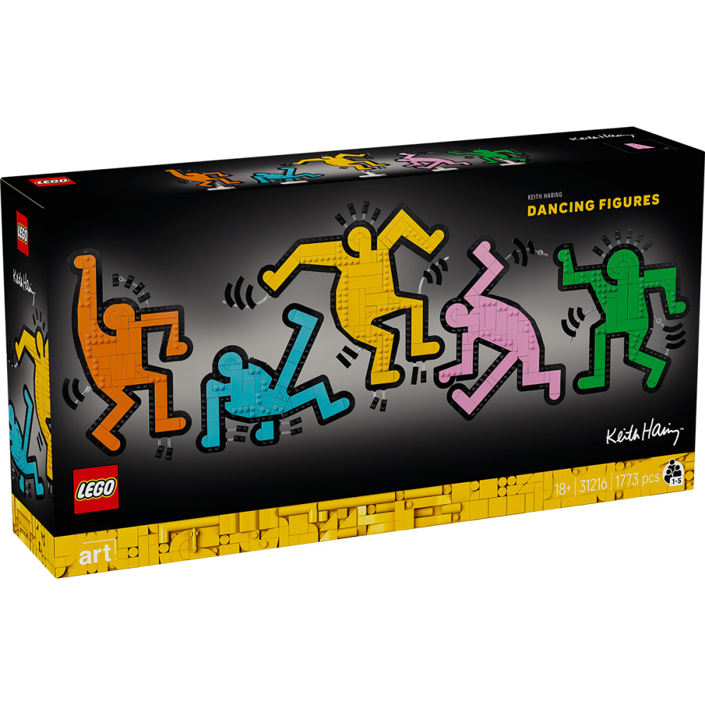 LEGO Art Keith Haring Figurine care danseaza 31216 [2]