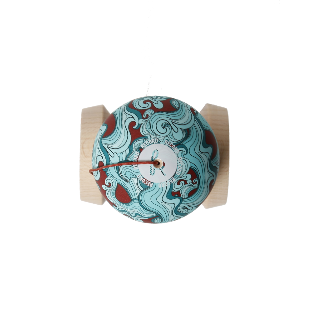 Kendama Record Plus Bloody Ocean – Editie Limitata Aqua Series [5]