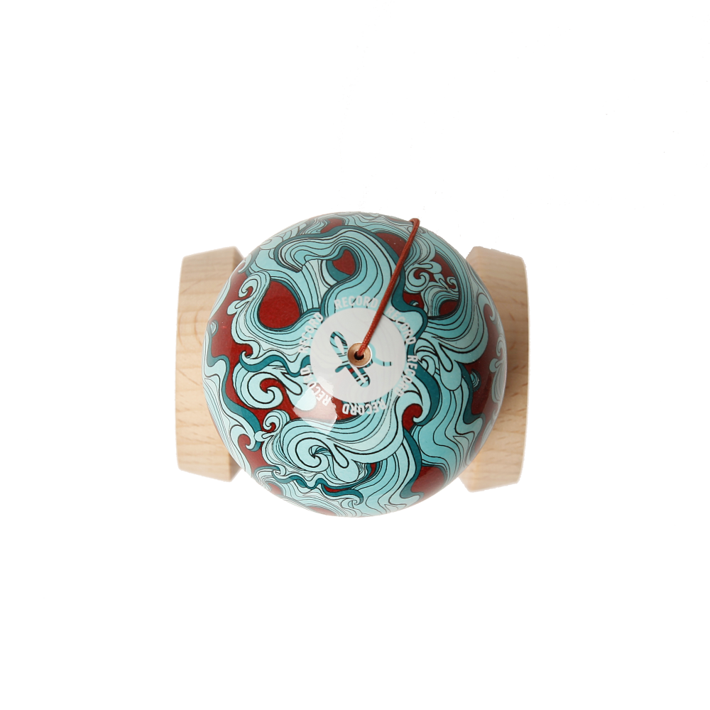 Kendama Record Plus Bloody Ocean MC – Editie Limitata Aqua Series [4]
