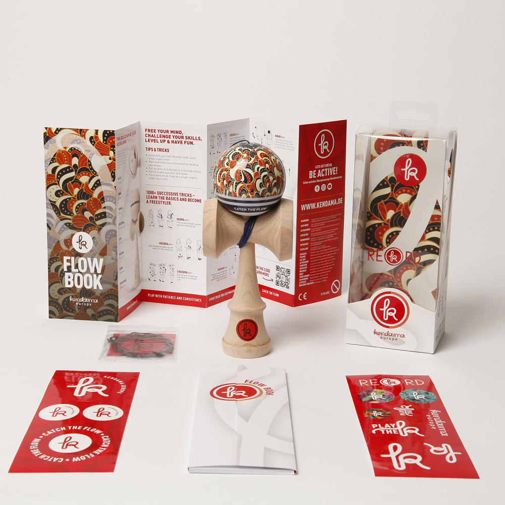 Kendama Record Plus Wondercurl – Editie Limitata Aqua Series [6]