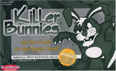 Killer Bunnies and the Quest for the Magic Carrot: Ominous Onyx Booster [1]