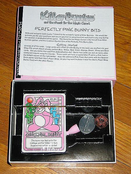Killer Bunnies and the Quest for the Magic Carrot: Perfectly PINK Booster [4]