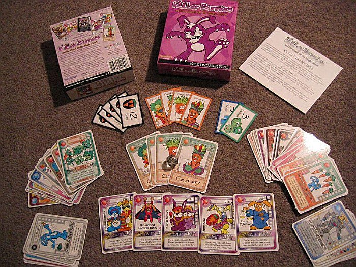 Killer Bunnies and the Quest for the Magic Carrot: VIOLET Booster [4]