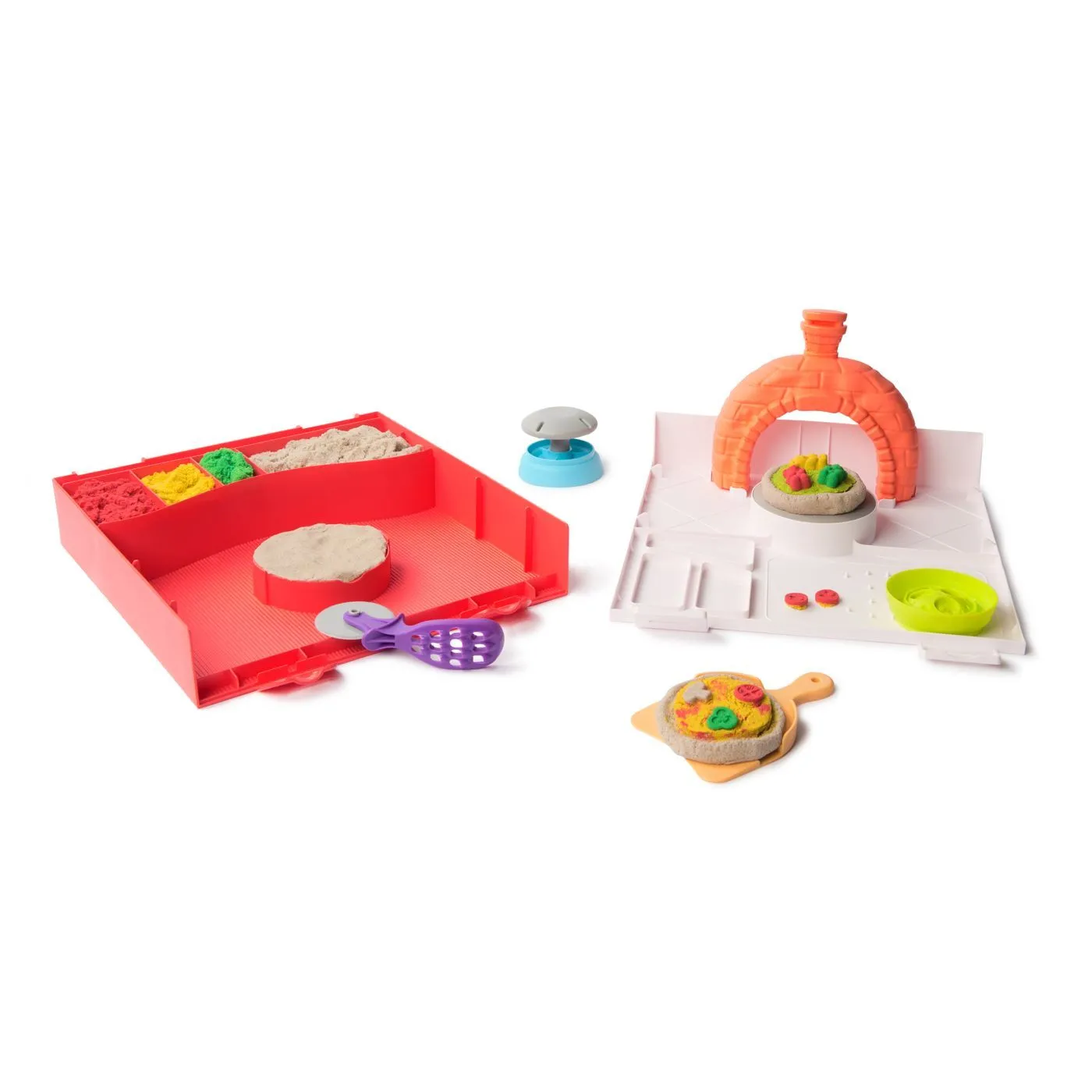 Kinetic Sand Squish Pizza [2]