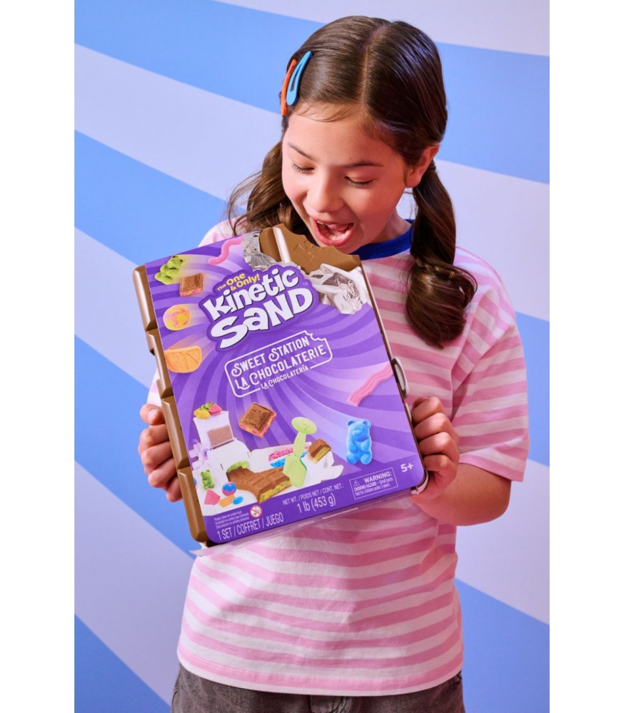 Kinetic Sand Sweet Station - Statia de Dulciuri si Ciocolaterie 453 g [4]