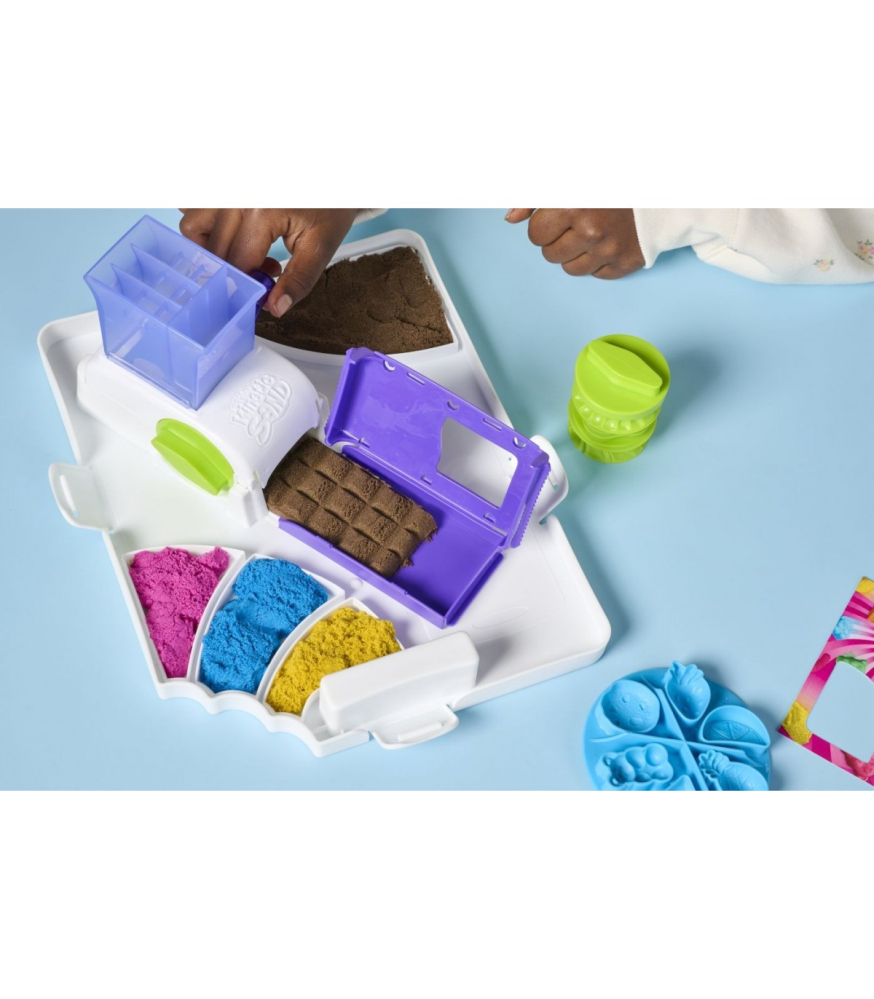 Kinetic Sand Sweet Station - Statia de Dulciuri si Ciocolaterie 453 g [7]