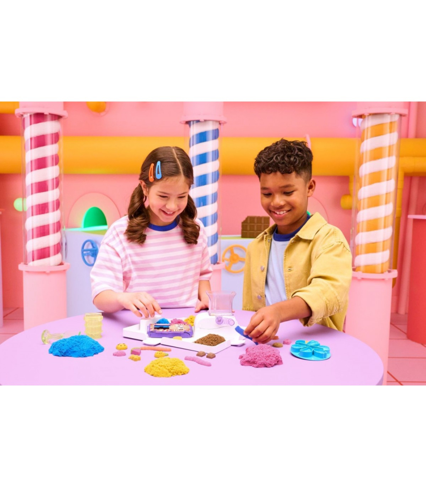 Kinetic Sand Sweet Station - Statia de Dulciuri si Ciocolaterie 453 g [5]