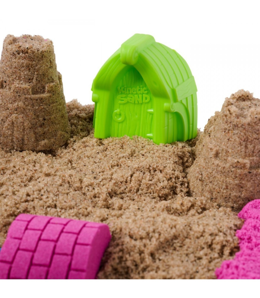Kinetic Sand Tarm Nisipos - Set Creativ 900 g, 3 Culori [9]