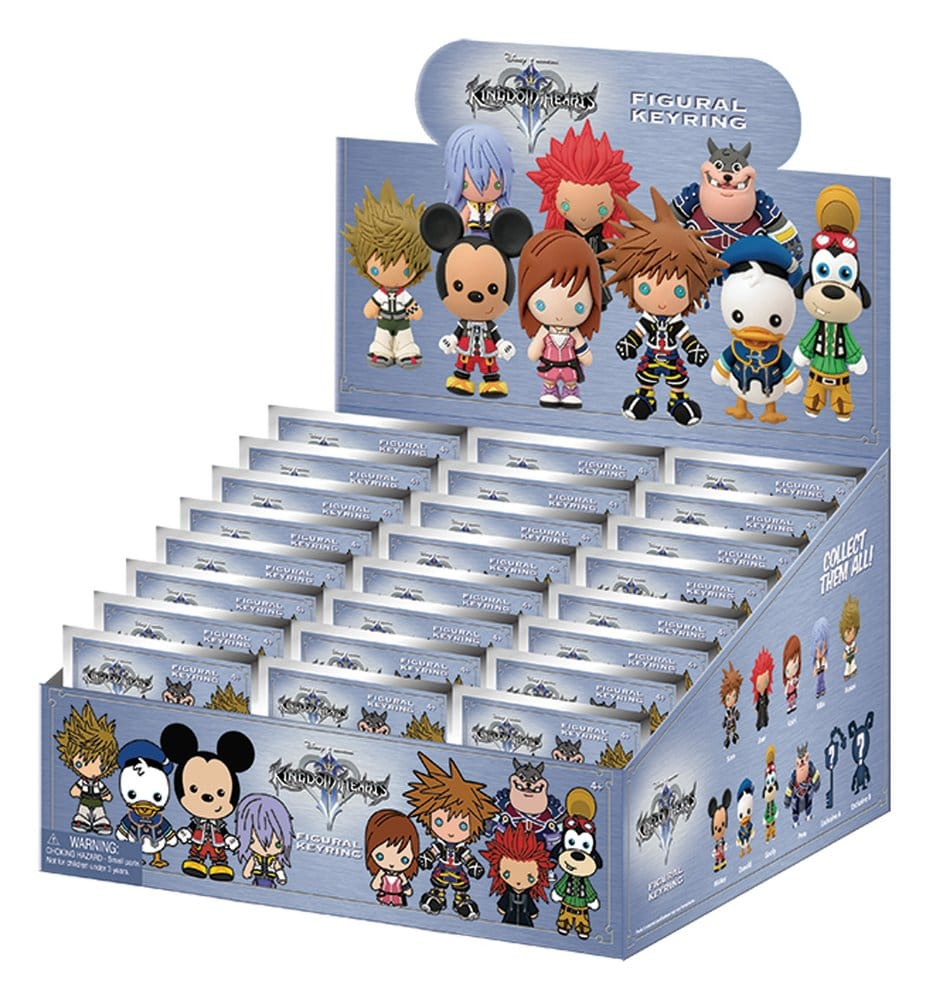 Kingdom Hearts 3D PVC Bag Clips Series 1 Blind Bag Display (24) [3]