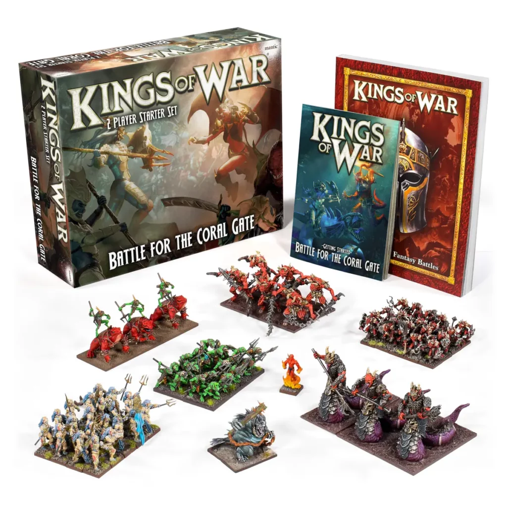Kings of War – Battle for the Coral Gate (Starter 2 jucatori, 74 miniaturi) [2]