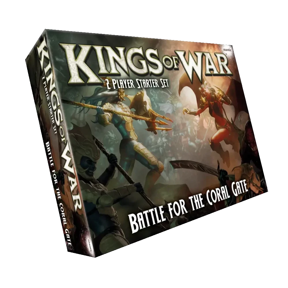 Kings of War – Battle for the Coral Gate (Starter 2 jucatori, 74 miniaturi) [1]
