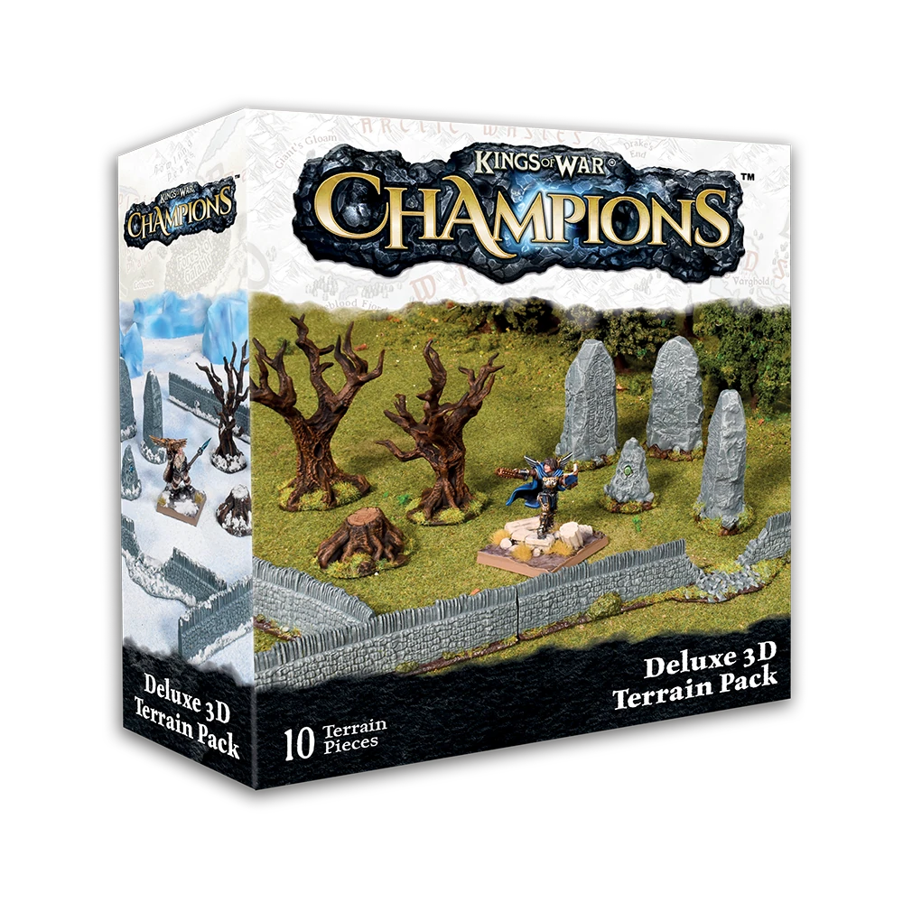 Kings of War: Champions – 3D Deluxe Terrain (Set decor tematic) [1]