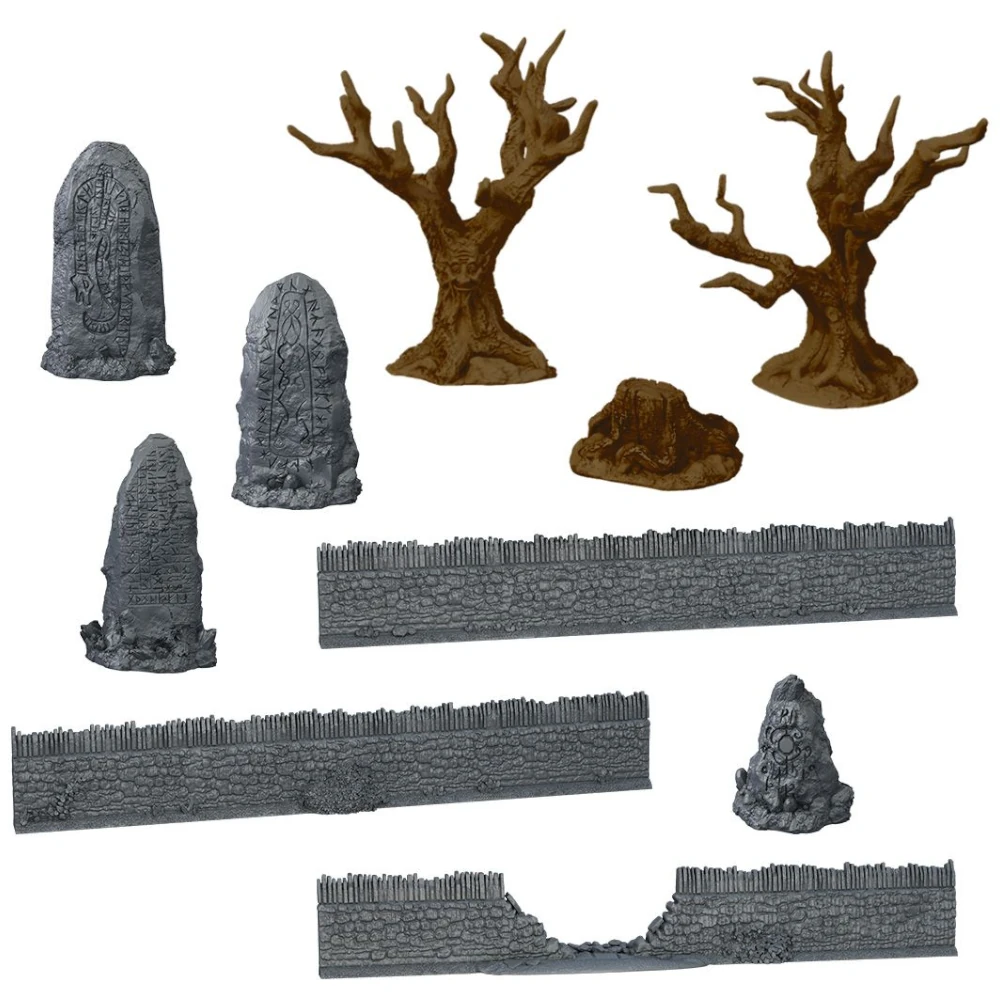 Kings of War: Champions – 3D Deluxe Terrain (Set decor tematic) [2]