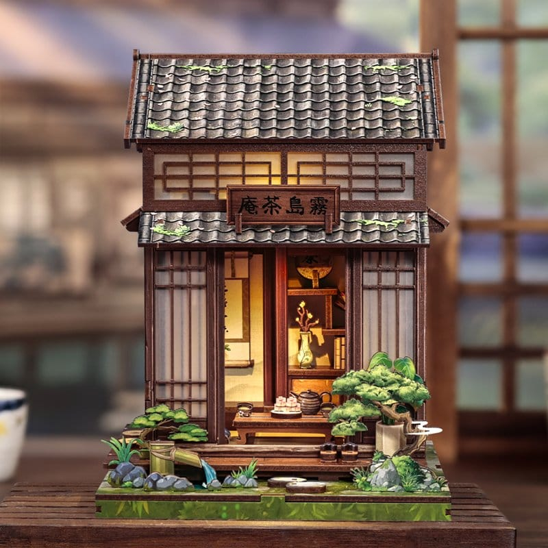 Kirishima Cha-an - DIY Miniature House Kit cu LED [3]