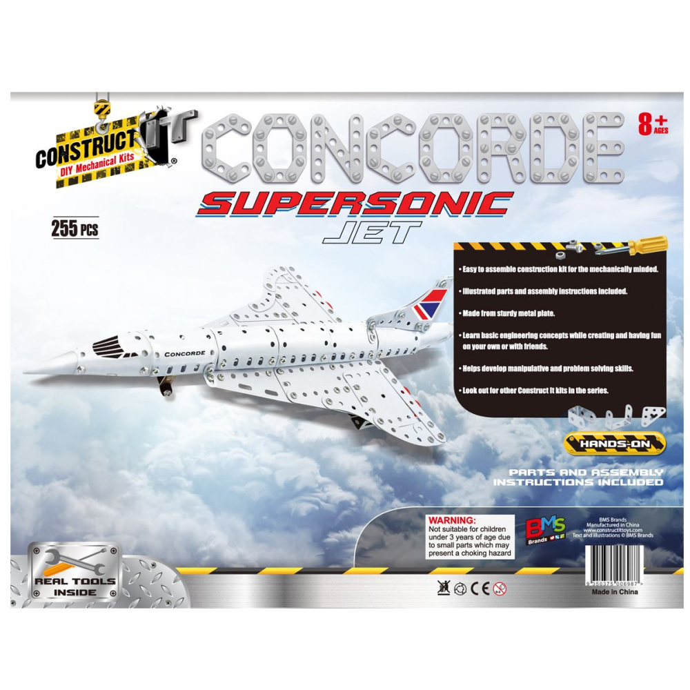 Kit STEM Concorde supersonic jet, nivel avansat [3]