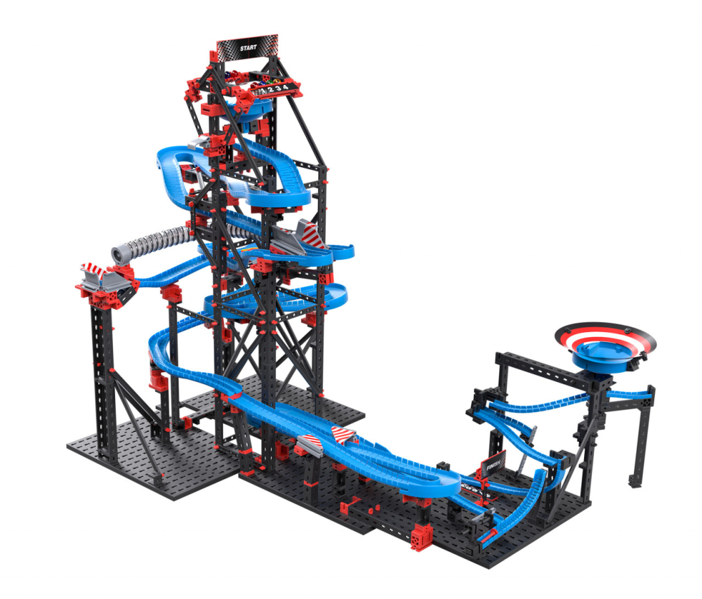 Kit STEM Cursa cu bile metalice - Booster, Fischertechnik [3]