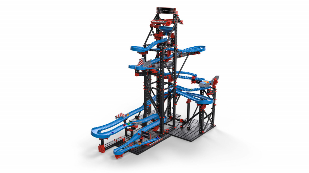 Kit STEM Cursa cu bile metalice, Fischertechnik [2]