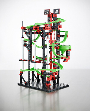 Kit STEM Cursa cu obstacole Dynamic M, Fischertechnik [5]