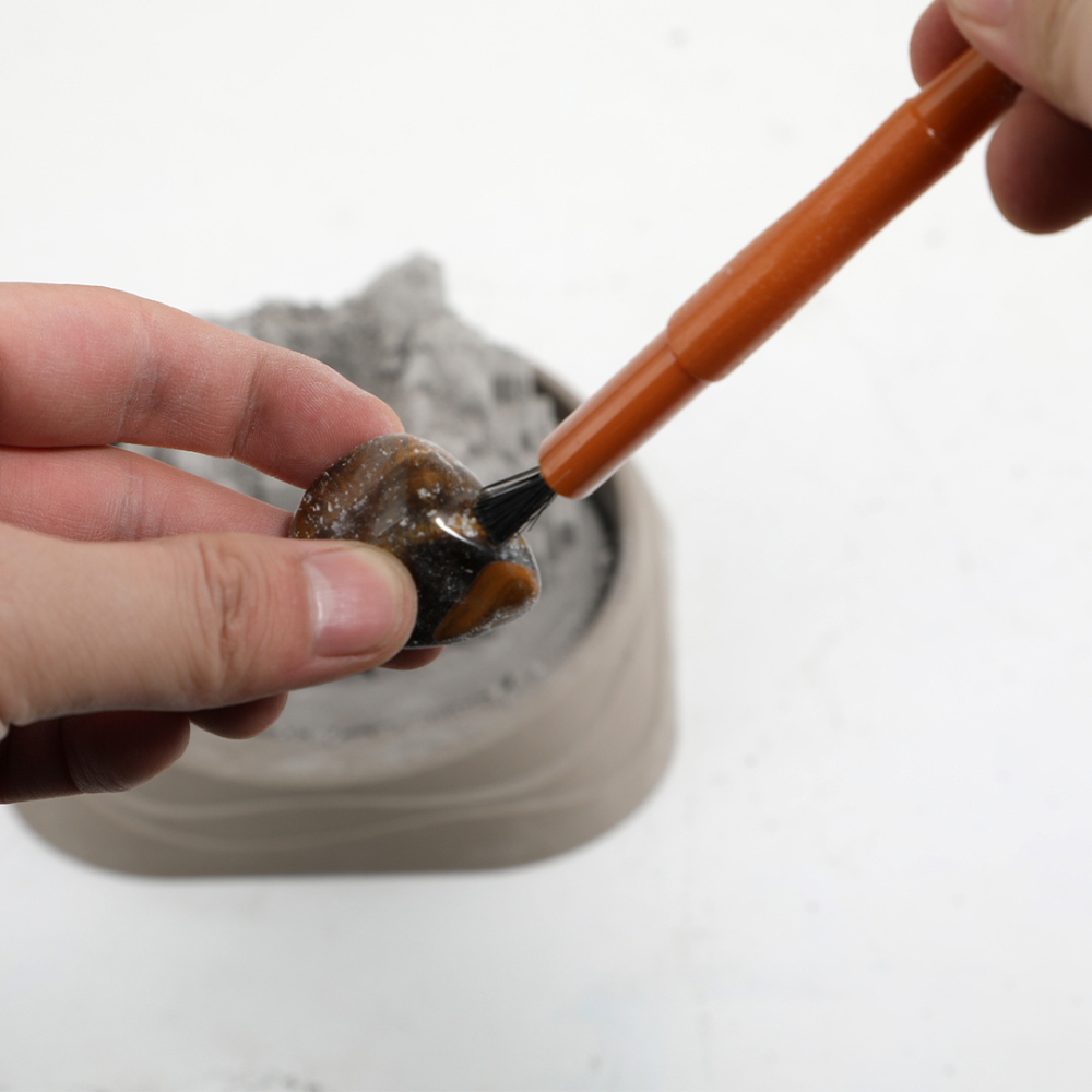 Kit STEM de excavare pietre prețioase "Giants Causeway" din Irlanda de Nord, TopBright [5]