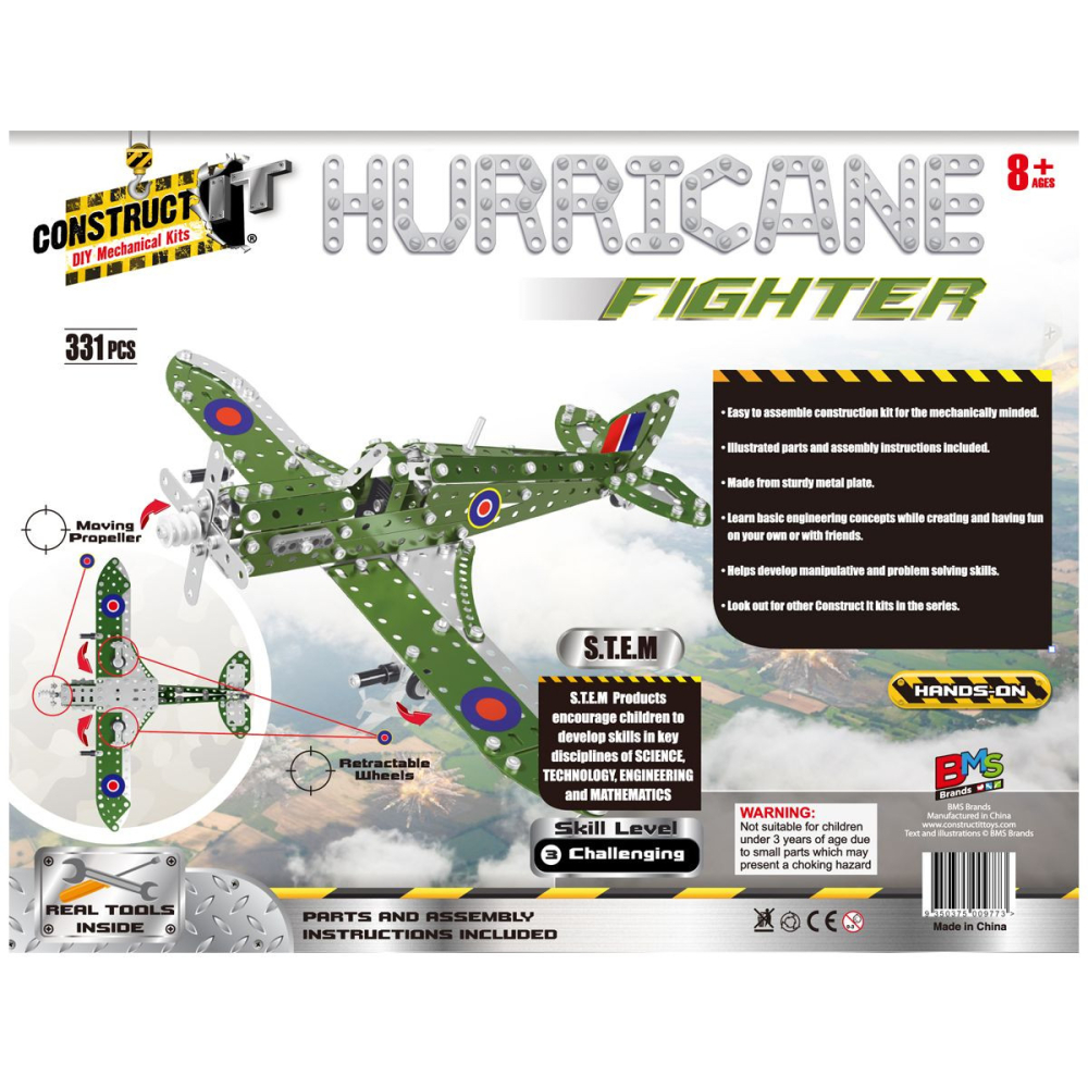 Kit STEM Huricane fighter, nivel avansat [2]