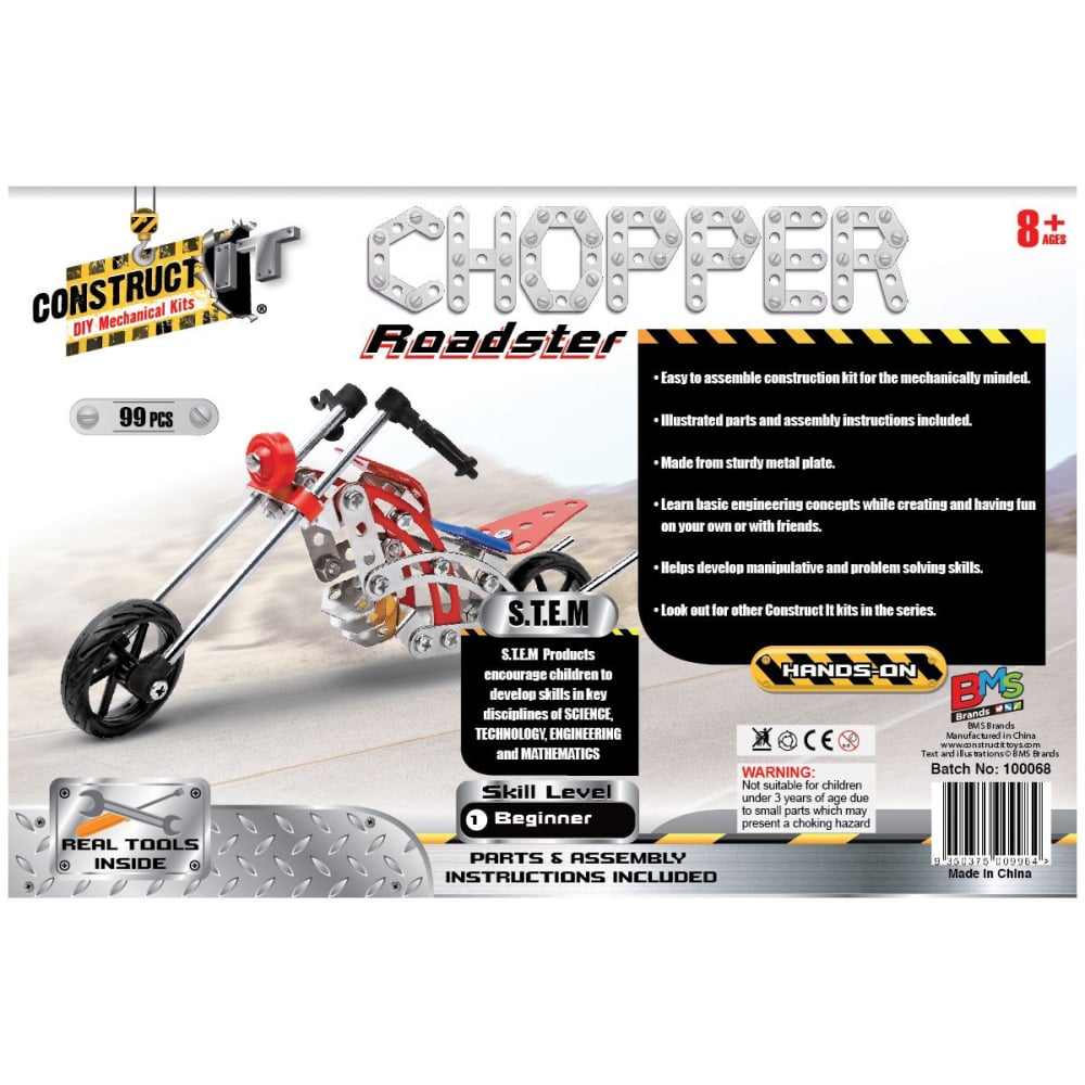 Kit STEM Motocicleta Chopper, nivel incepator [2]