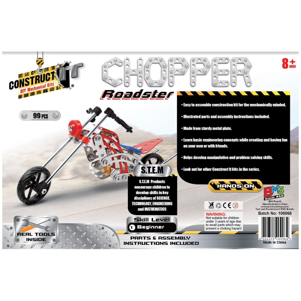Kit STEM Motocicleta Chopper, nivel incepator [5]
