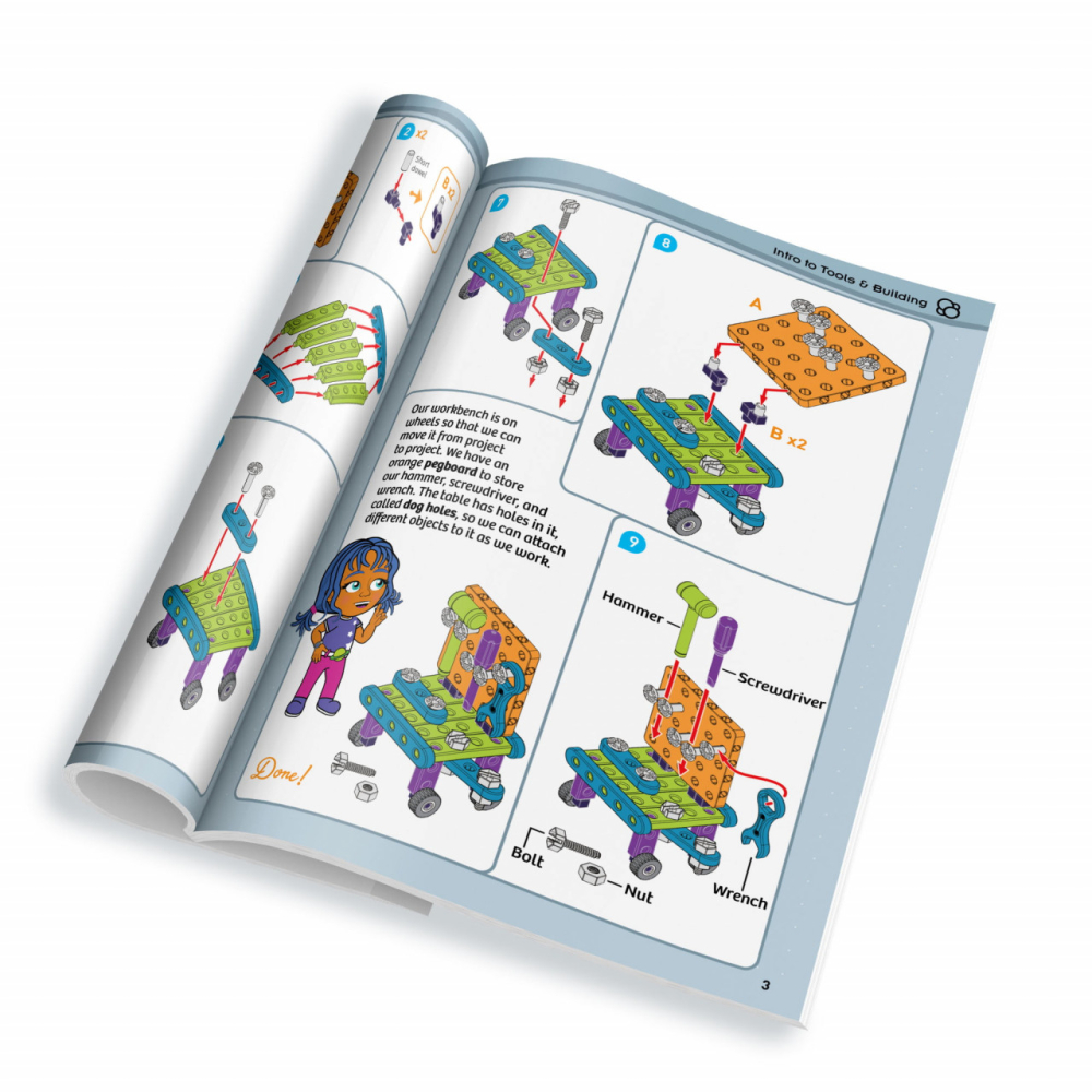 Kit STEM Primii pasi Unelte si constructii, Thames & Kosmos [4]