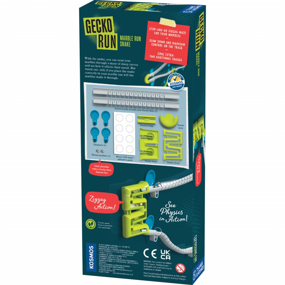 Kit STEM Sarpe - extindere pentru cursa cu obstacole cu bila metalica, Thames & Kosmos [3]