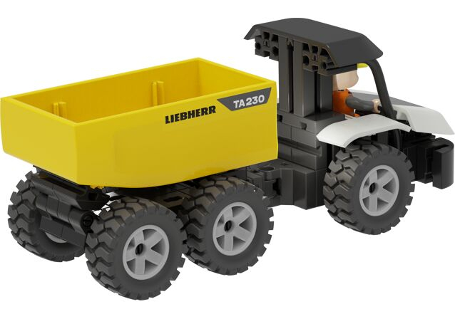 Fischertechnik Liebherr Double Pack: doua utilaje pentru acelasi santier [6]