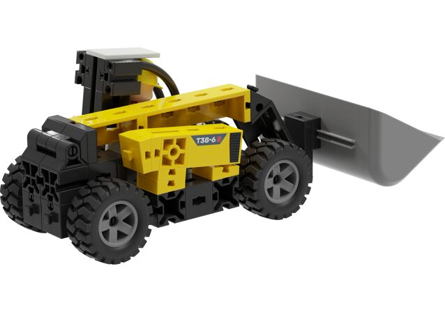 Fischertechnik Liebherr Double Pack: doua utilaje pentru acelasi santier [7]