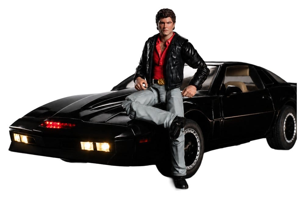 Knight Rider Action Figure 1/12 K.I.T.T. with Michael Knight [9]