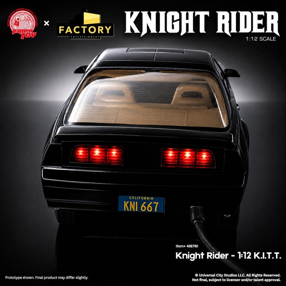 Knight Rider Action Figure 1/12 K.I.T.T. with Michael Knight [3]