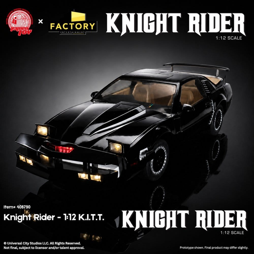 Knight Rider Action Figure 1/12 K.I.T.T. with Michael Knight [4]