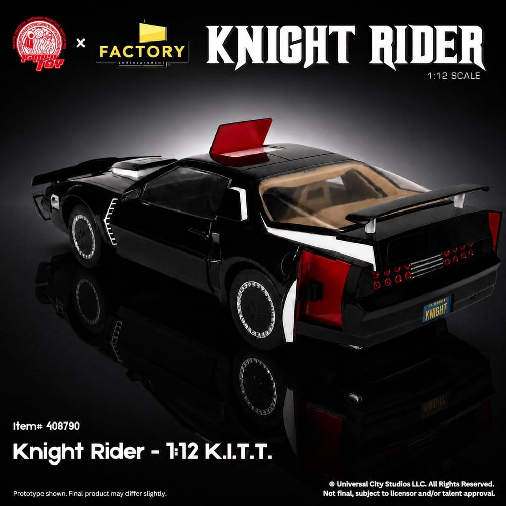 Knight Rider Action Figure 1/12 K.I.T.T. with Michael Knight [6]