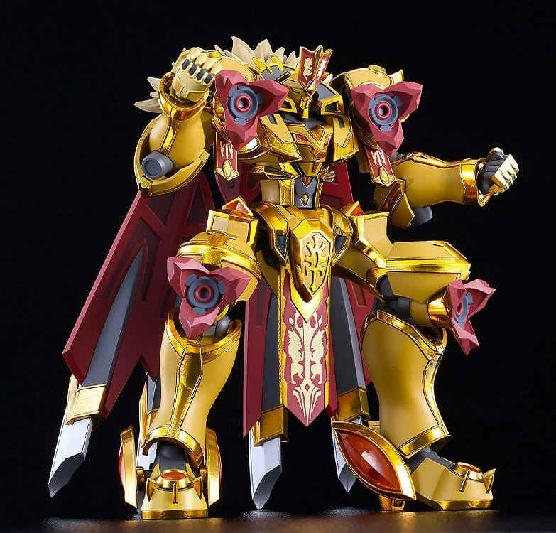 Knight's & Magic Moderoid Plastic Model Kit Goldleo: Royal Metallic Ver. 14 cm [4]
