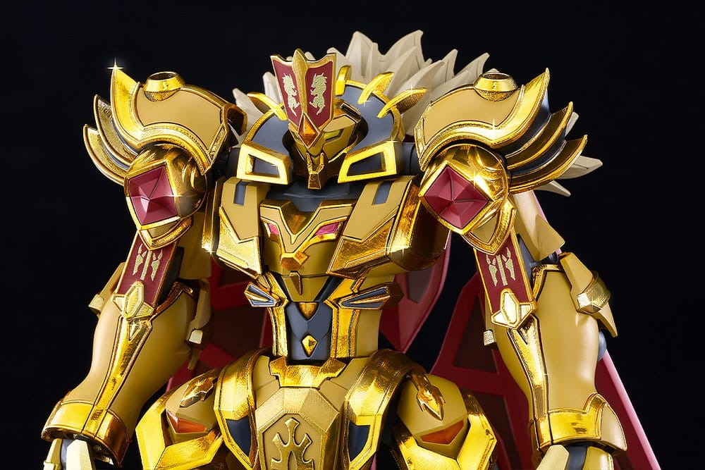 Knight's & Magic Moderoid Plastic Model Kit Goldleo: Royal Metallic Ver. 14 cm [6]
