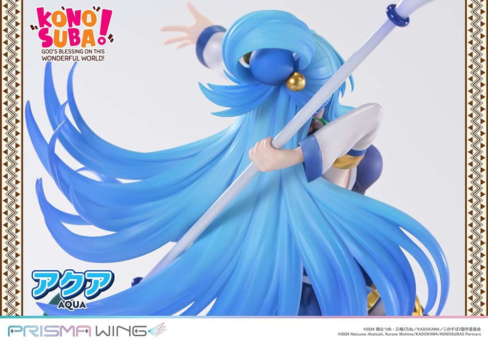Konusuba - God's blessing on this wonderful world! Prisma Wing PVC Statue 1/7 Aqua 24 cm [12]