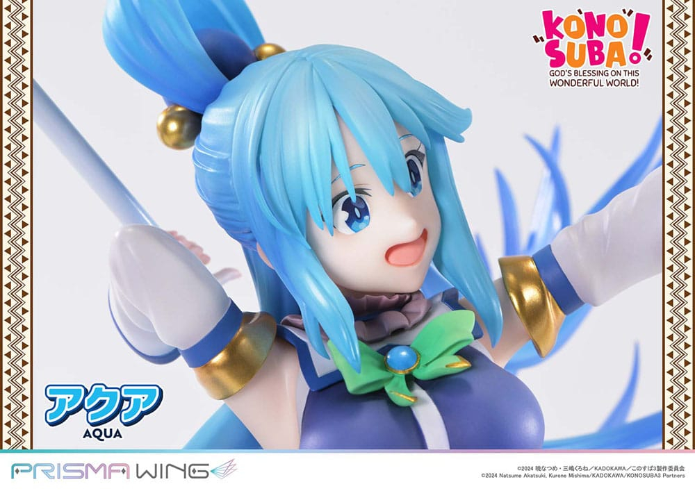 Konusuba - God's blessing on this wonderful world! Prisma Wing PVC Statue 1/7 Aqua 24 cm [11]
