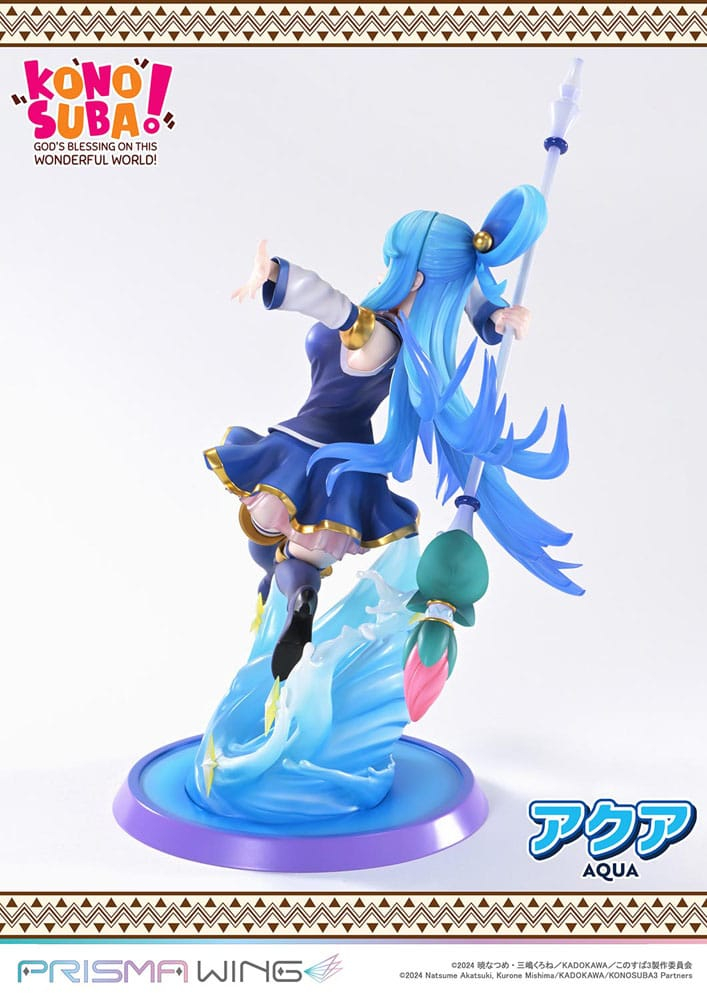 Konusuba - God's blessing on this wonderful world! Prisma Wing PVC Statue 1/7 Aqua 24 cm [5]