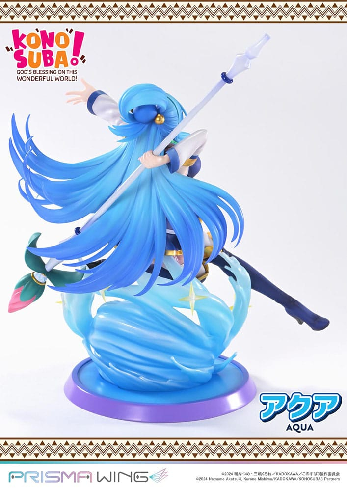 Konusuba - God's blessing on this wonderful world! Prisma Wing PVC Statue 1/7 Aqua 24 cm [4]