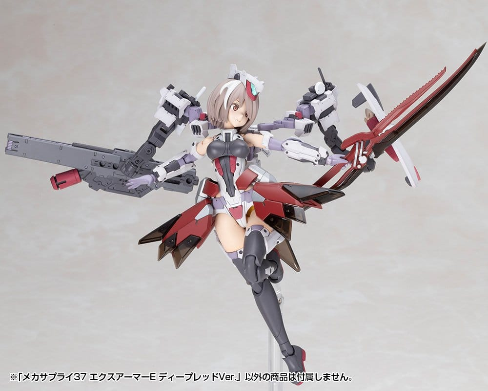 Kotobukiya M.S.G. Model Kit Accessory Set Expansion Armor Type E Deep Red Ver. 6 cm [9]