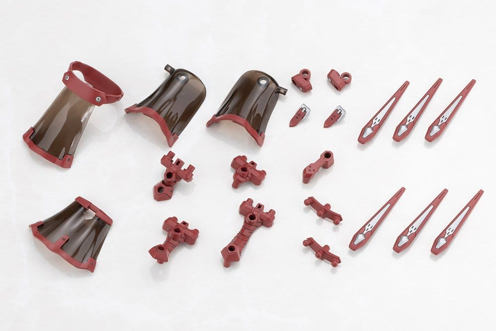 Kotobukiya M.S.G. Model Kit Accessory Set Mission Cloak Deep Red Ver. 4 cm [4]