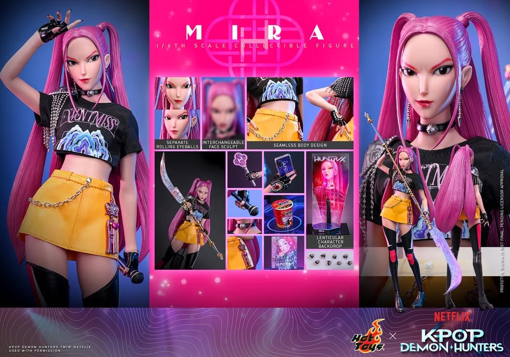 KPop Demon Hunters Action Figure 1/6 Mira 28 cm [22]