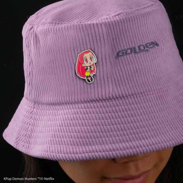 KPop Demon Hunters Mira Chibi Enamel Pin Oficial [3]