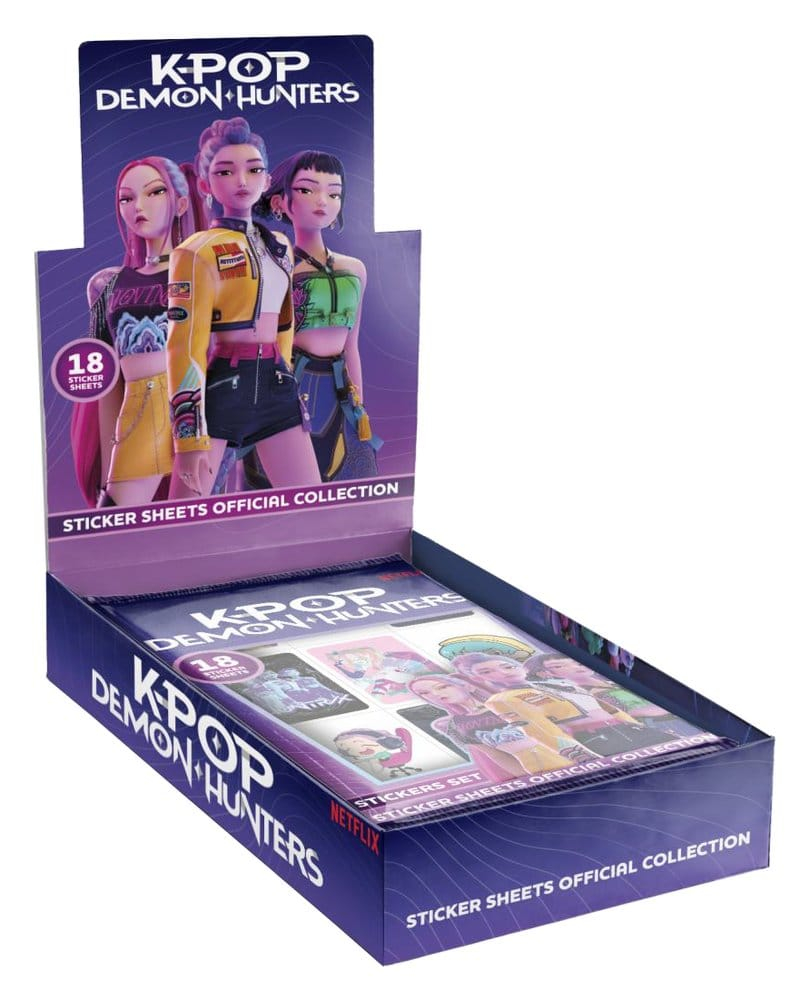 KPop Demon Hunters Sticker Sheets Display Box (18) [2]