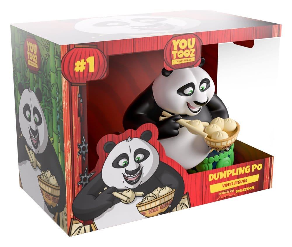 Kung Fu Panda Vinyl Figure Po (Dumpling) 10 cm [3]