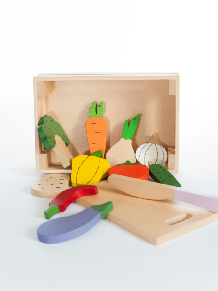 Ladita cu legume, jucarie handmade Marc toys [2]