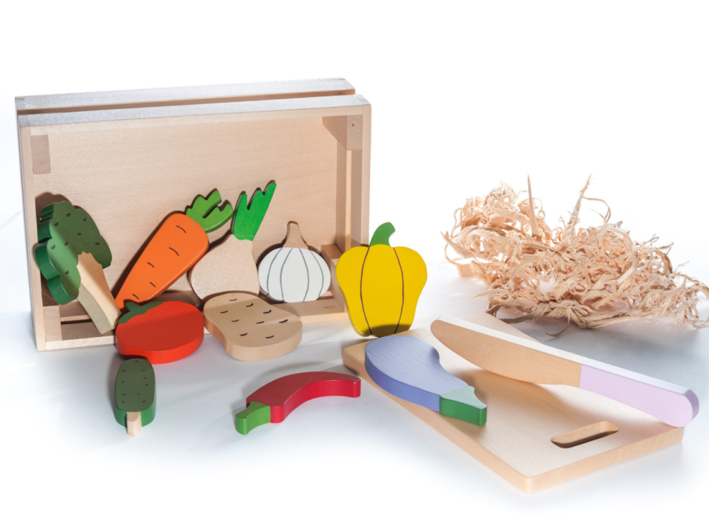 Ladita cu legume, jucarie handmade Marc toys [1]
