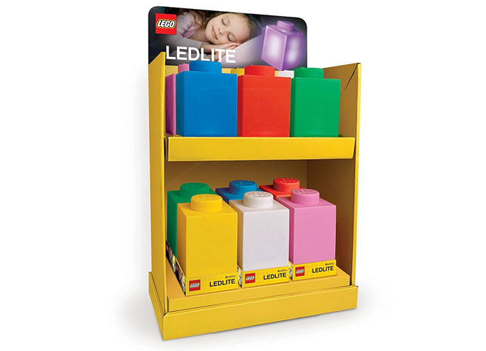 Lampa Caramida LEGO galbena [3]