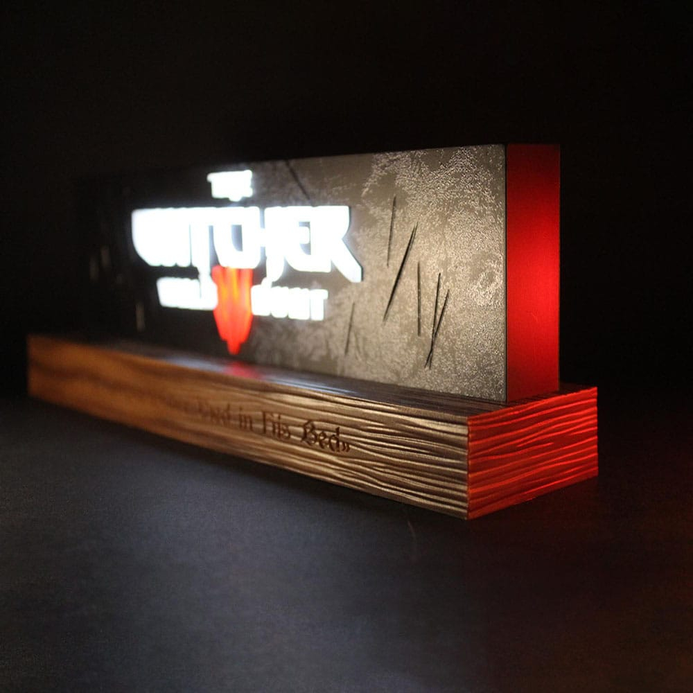Lampa LED The Witcher Wild Hunt Logo 22 cm USB [5]